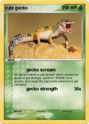 Pokemon cute gecko