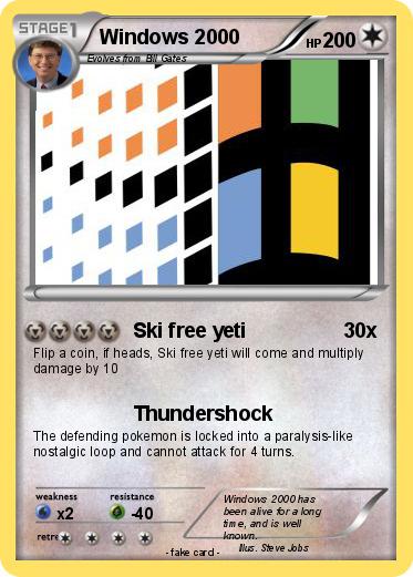 Pokemon Windows 2000