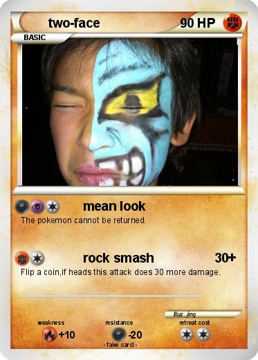 Pokemon two-face