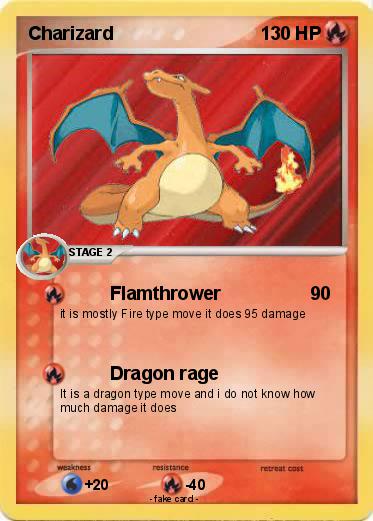 Pokemon Charizard