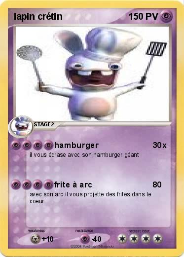 Pokemon lapin crétin