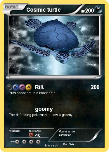 Pokemon Cosmic turtle