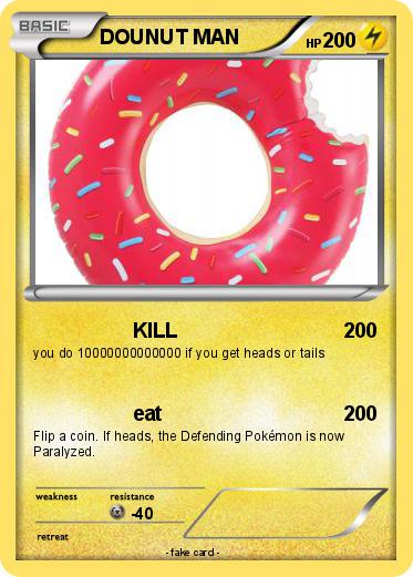 Pokemon DOUNUT MAN