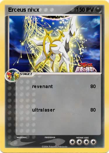 Pokemon Erceus niv.x