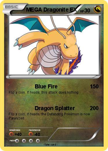 Pokemon MEGA Dragonite EX