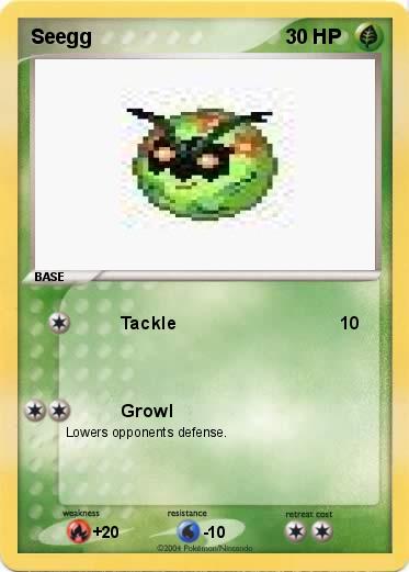 Pokemon Seegg