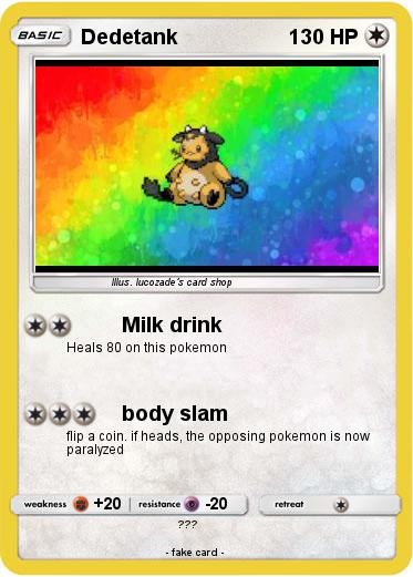 Pokemon Dedetank