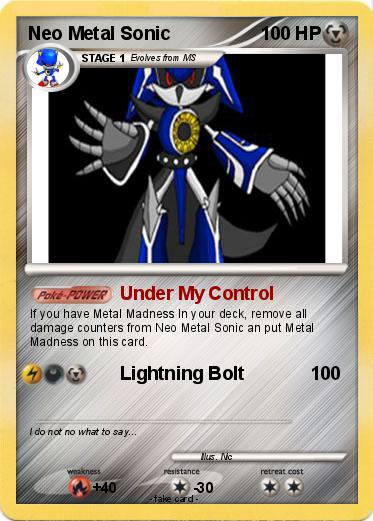 Pokemon Neo Metal Sonic
