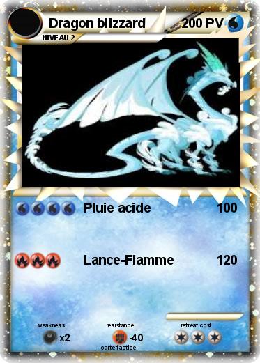 Pokemon Dragon blizzard