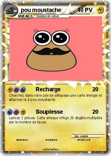 Pokemon pou moustache
