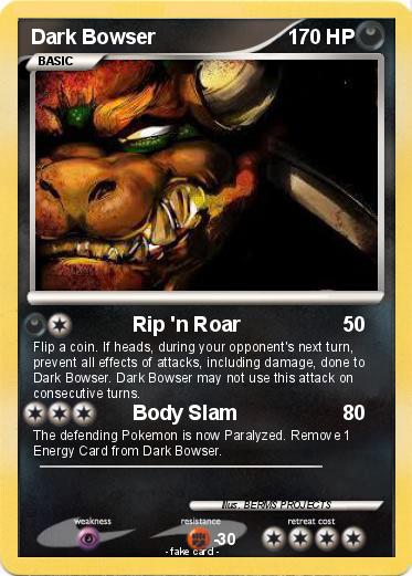 Pokemon Dark Bowser