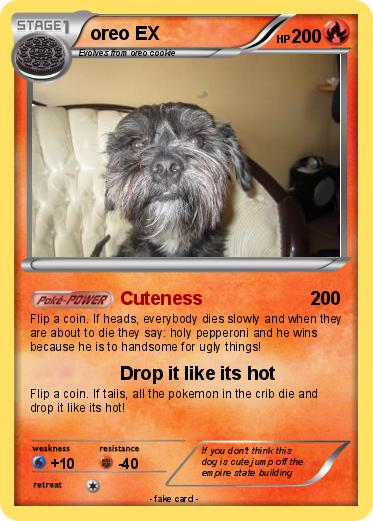 Pokemon oreo EX