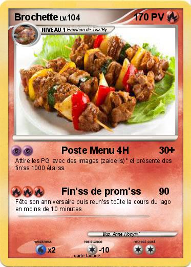 Pokemon Brochette