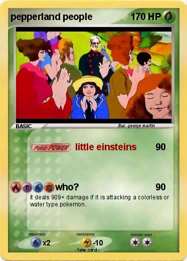 Pokemon pepperland people