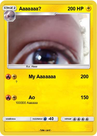 Pokemon Aaaaaaa?