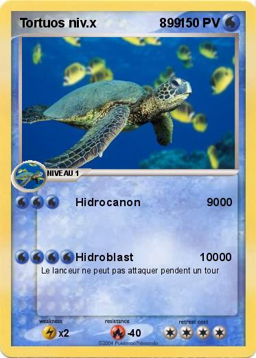 Pokemon Tortuos niv.x                  899