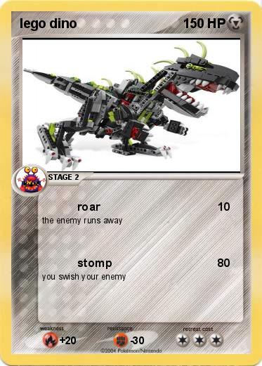 Pokemon lego dino