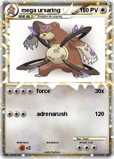 Pokemon mega ursaring