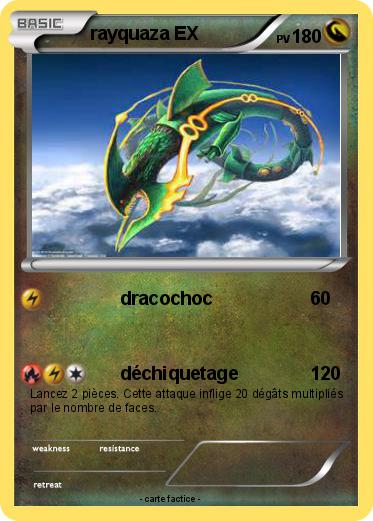 Pokemon rayquaza EX