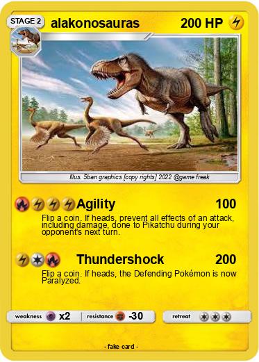 Pokemon alakonosauras