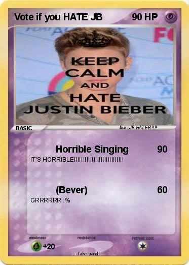Pokemon Vote if you HATE JB