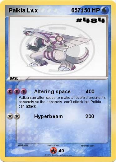 Pokemon Palkia Lv.x                     657,