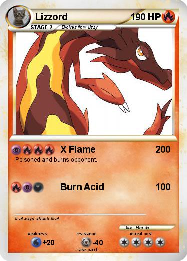 Pokemon Lizzord
