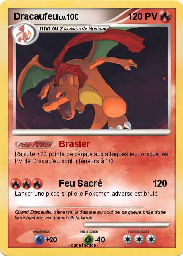 Pokemon Dracaufeu