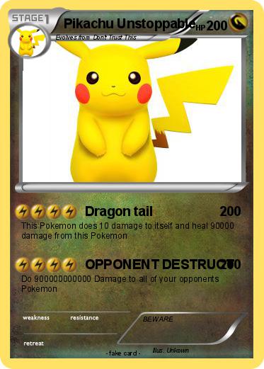 Pokemon Pikachu Unstoppable
