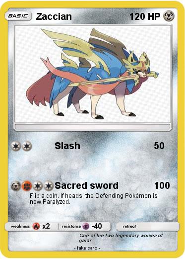 Pokemon Zaccian