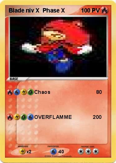 Pokemon Blade niv X  Phase X        