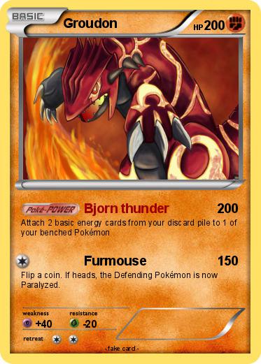 Pokemon Groudon