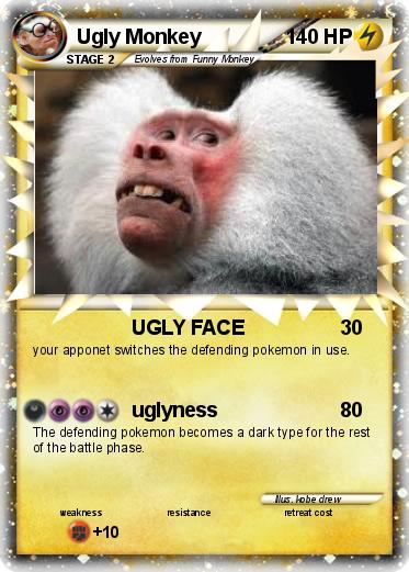 Pokemon Ugly Monkey