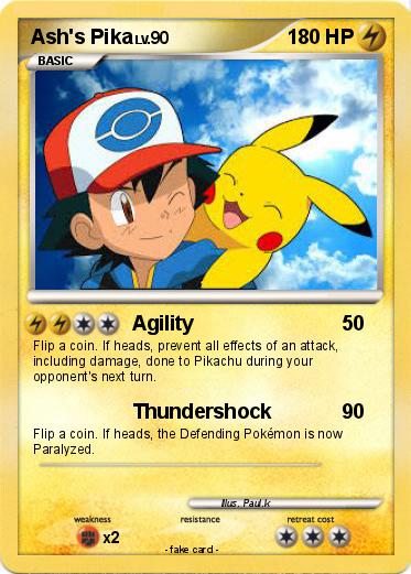Pokemon Ash's Pika