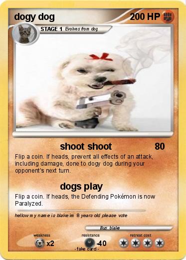 Pokemon dogy dog