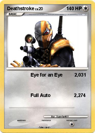Pokemon Deathstroke