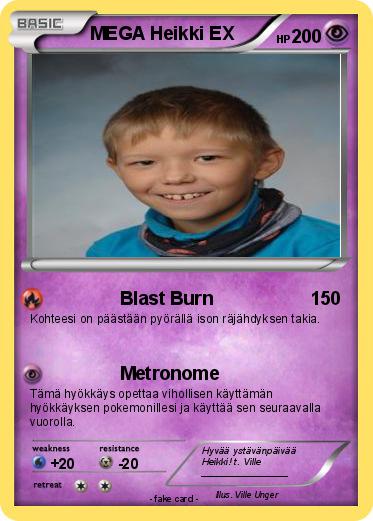 Pokemon MEGA Heikki EX