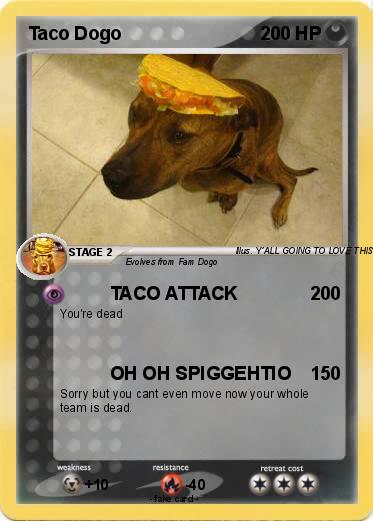 Pokemon Taco Dogo
