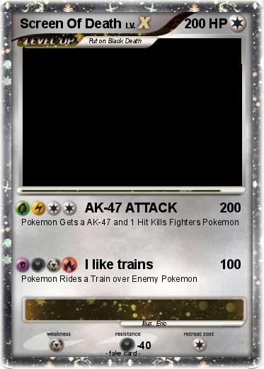 Pokemon Screen Of Death