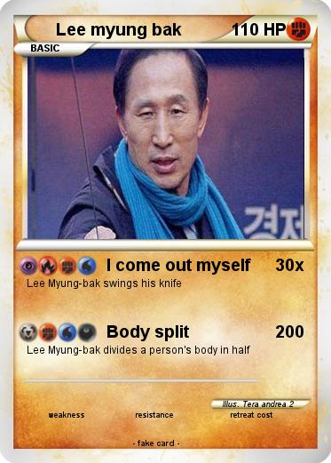 Pokemon Lee myung bak