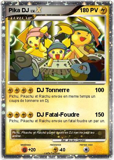 Pokemon Pika DJ
