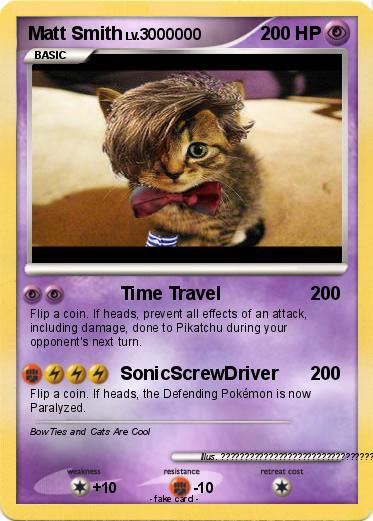 Pokemon Matt Smith