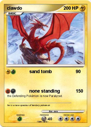 Pokemon clawdo