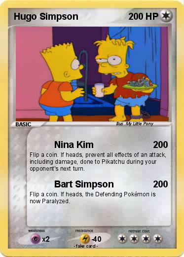 Pokemon Hugo Simpson