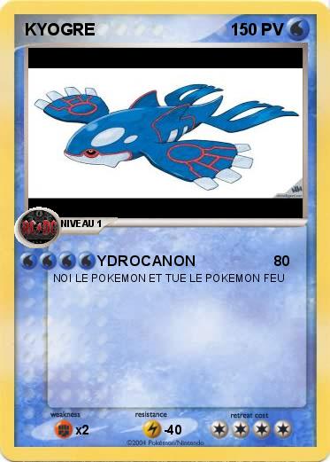 Pokemon KYOGRE