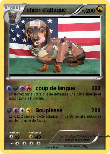 Pokemon chien d'attaque