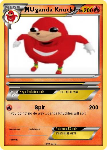 Pokemon Uganda Knuckles