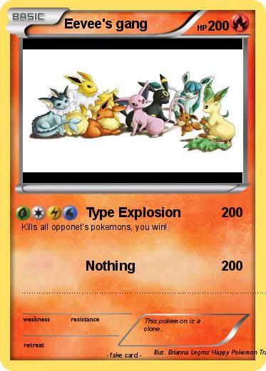 Pokemon Eevee's gang