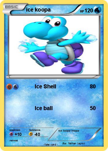 Pokemon ice koopa