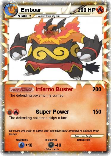 Pokemon Emboar